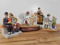 Norman Rockwell Collectable Figures - Lot 1