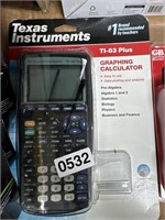 TEXAS INSTRUMENTS GRAPHING CACULATOR RETAIL $70