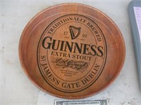 Guiness Extra Stout Metal Beer Tray