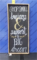 Shop Small Business Sign