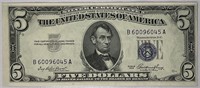 1953 Series $5 Silver Certificate - UNC