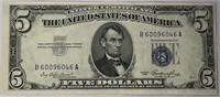 1953 Series $5 Silver Certificate - UNC