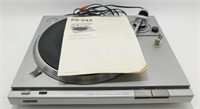 * Sony Stereo Turntable System PS-242 with Manual