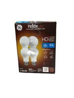 GE Relax LED Soft White Bulbs 4 Pack