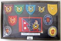 Panel Royal Nepal police patches (10)