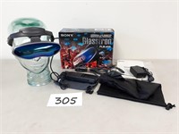 Vintage Sony Glasstron VR Headset / Personal LCD