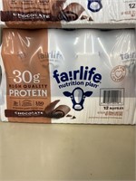 FairLife protein drink 12 bottles