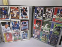 Baseball cards (2) 3 ring binder full; multiple