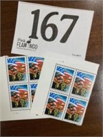 STARS AND STRIPES FOREVER STAMPS 8 COUNT