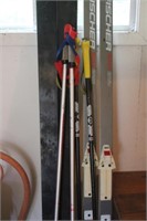 2 Pair of Cross Country Skis & Poles