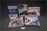 Approx 22 Lionel, American Flyer Catalogs