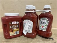 3-44oz ketchup & 114oz ketchup