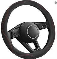 Leather Auto Car Steering Wheel Cover