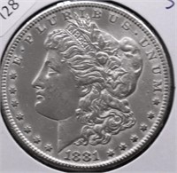 1881 S MORGAN DOLLAR CULL