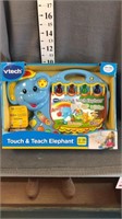 v tech touch and teach elephant