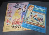(E) Disney Babes In Toyland And Shari Lewis And