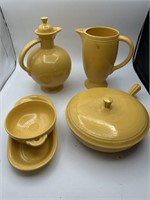 Yellow fiesta ware