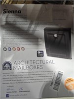 Sienna wall mounted locking mailbox