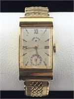 14K Gold Lord Elgin Vintage watch (band not gold)