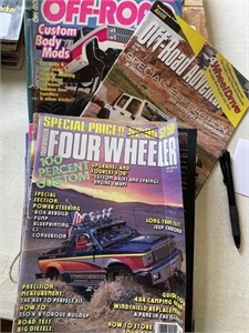 6 ) 4-Wheeler and 2 Off- road magazines