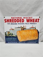 Shredded Wheat Advertising Sign