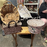 LARGE COLLECTION OF BASKETS