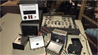 Tube tester,meter,switches