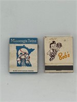 Vintage Minnesota Twins Bob Bigs Boy Matchbooks