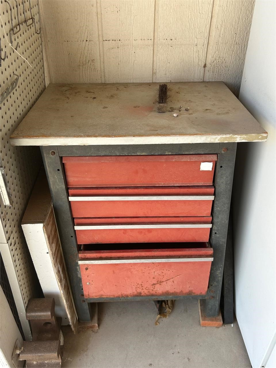 4 Drawer Vintage Tool Box