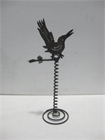 21"  Metal Art Spring Bird Sculpture