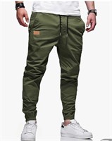 (Size: L - color: Green) LIUPMWE Mens Casual