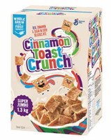 Super Jumbo Cinnamon Toast Crunch Cereal, 1.3 kg