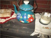 Tea kettle adn misc on wood heater