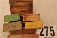 ANTIQUE BOX OF DANCE CARDS *VERY DELICATE