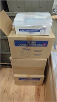 3 Cases of 10in X 11in Zipper bags (800 per case)