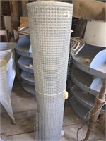 Large roll of fencing