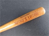 Kansas City Nigro's Lunch Baseball Bat Pencil