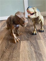 T-Rex toys set of 2