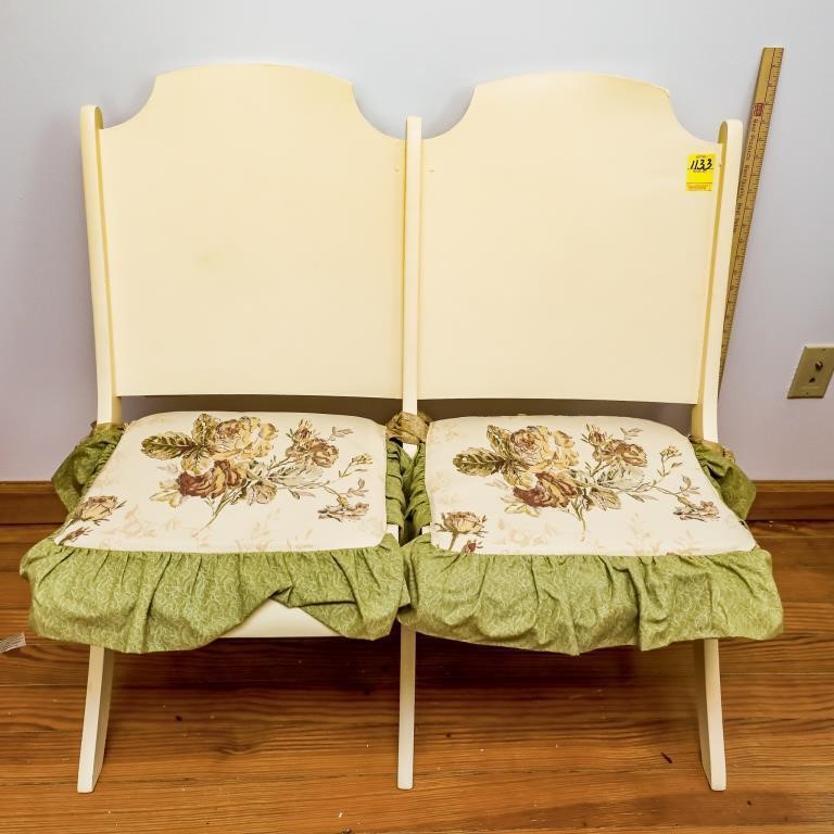 Vintage Fold Chairs Combination