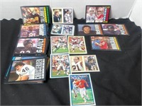 Lot of NFL Topps trading cards- Payton, Walter