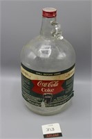 Coke Syrup 1 Gallon Bottle (Empty)