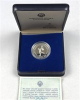 1984 Sterling Silver Proof Sarajevo Olympics