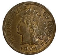 1904 Indian Head Cent Penny BU