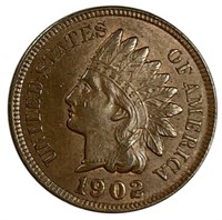 1902 Indian Head Cent Penny BU
