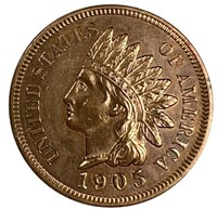 1905 Indian Head Cent Penny BU