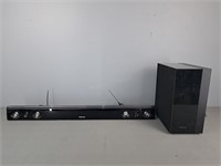 Samsung Soundbar And Subwoofer