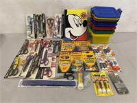 Crayola, Disney Mickey Binder, Fiskars & More