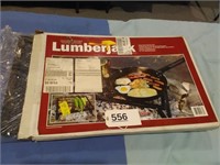 Lumberjack Over Fire Grill