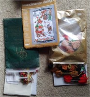 Lot Of Needle Point Items