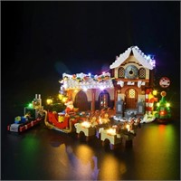 SEALED-Briksmax Lego Santa's Workshop Lighting